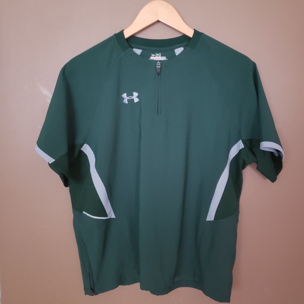 Under Armour Youth Size XL Green and Gray - NWOT